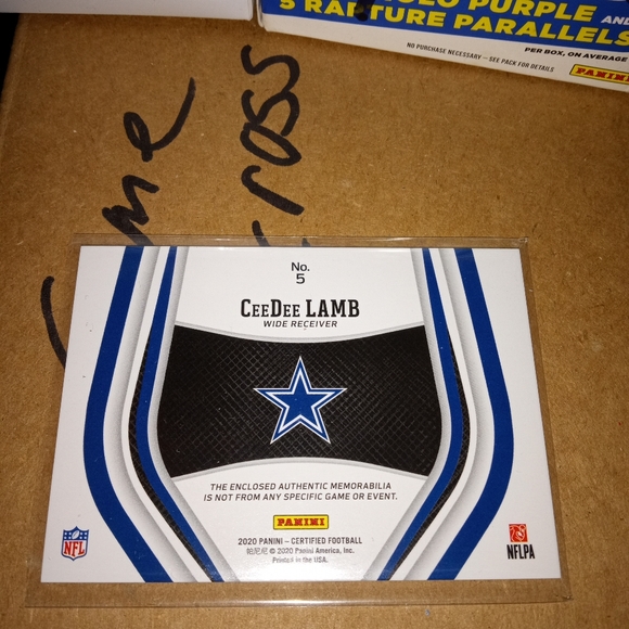 CeeDee Lamb certified rookie patch - Picture 4 of 5
